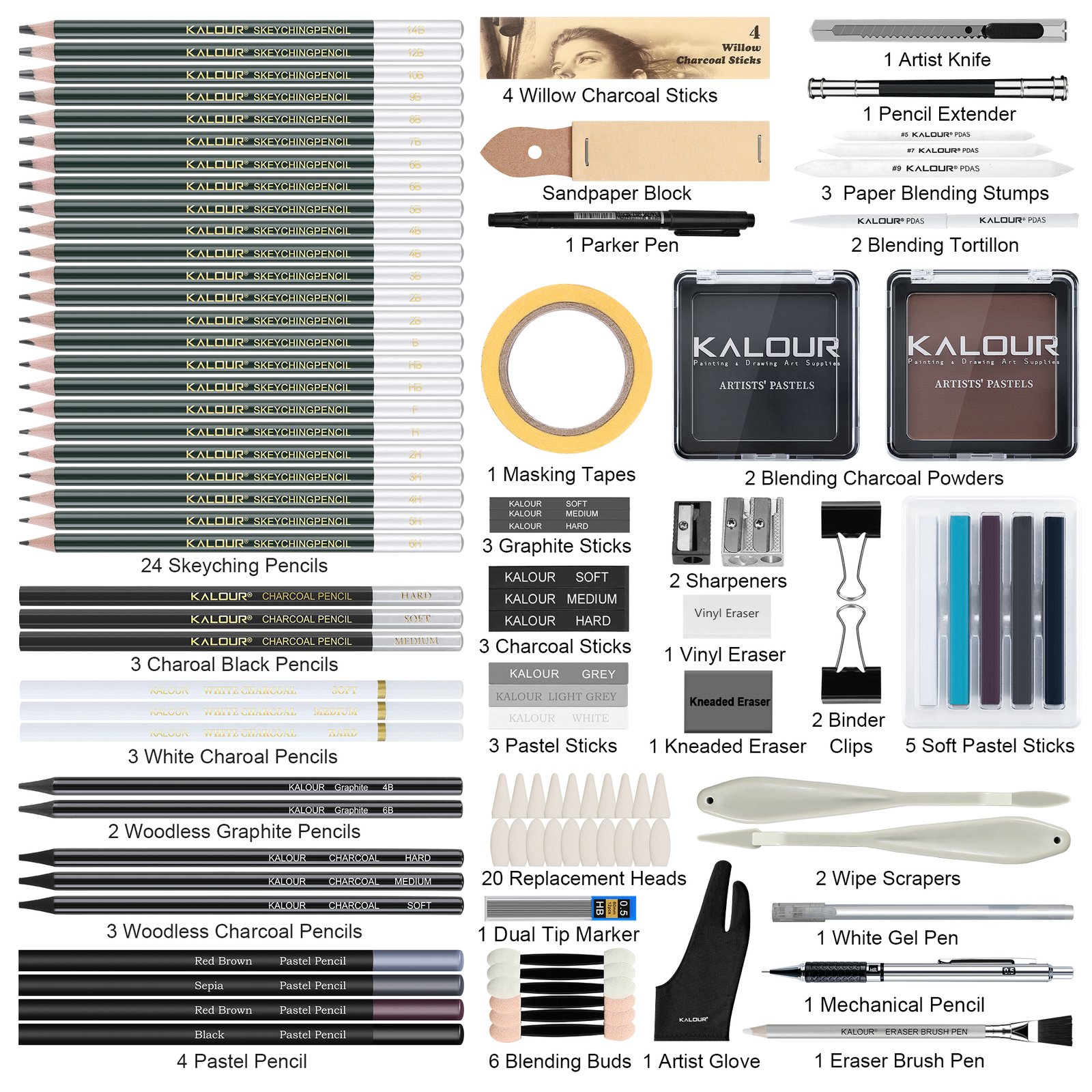 Kit Complet Pro Kalour - 108 pcs – Image 2