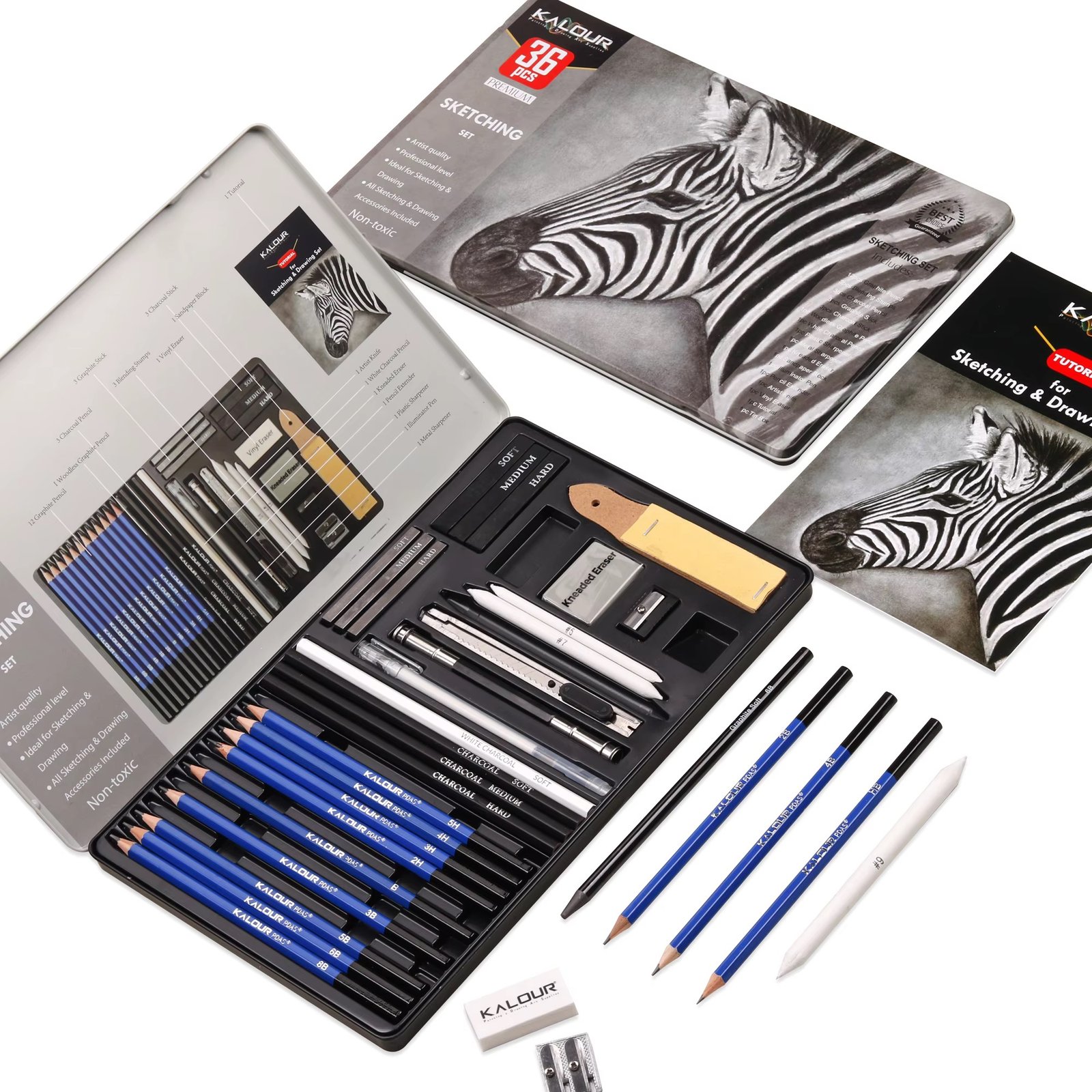 Kit Kalour de 36 pcs